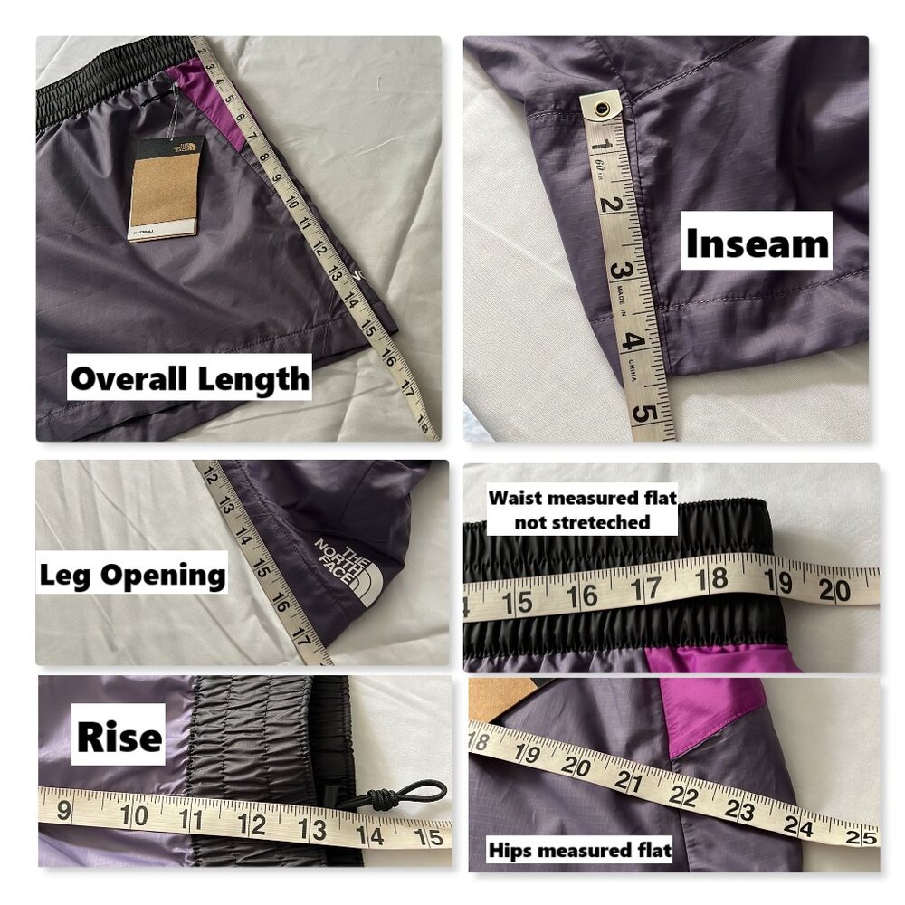 The North Face Women's Athletic Shorts - Purple and Pink - Picture 15 of 15
